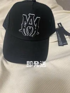 AMIRI ブラック トラッカーキャップ