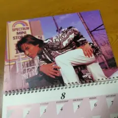 ファンクラブ限定品　T.UTU 宇都宮隆　カレンダー 1993年