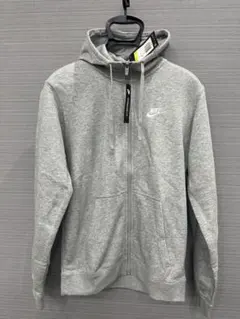 未使用タグ付 Nike グレー ジップアップパーカー