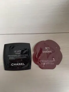 CHANEL サンプル　　 N°1 ドゥ シャネル＆LE LIFT クリーム