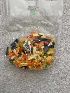 LEGO 多色ブロックセット 黒 俺ん 黄色