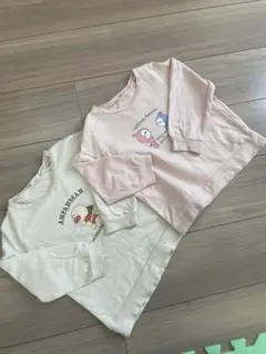 あんぱんまん・ドキンちゃん・こきんちゃんキャラクター長袖トレーナー 100cm
