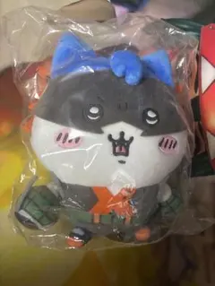 ちいかわ ヒロアカコラボ 爆豪勝己 マスコットキーホルダー ハチワレ
