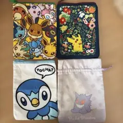 ポケモン　ポーチ　巾着