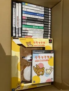 ざ*ん様 ps2 100サイズで色々23本詰め込み　動作未チェックジャンク