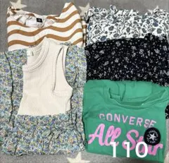 女の子 ワンピース110サイズ まとめ売り 5枚