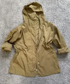 カーキ フード付き マウンテンパーカー