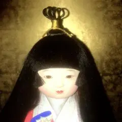 【呪物】厄を吸い続ける和紙の依代人形　曰く付き　開運　縁起物　魔除け　厄除け 形代とは 神霊が依り憑く依り代の一種で、人、器財、動物などを模して 置物
