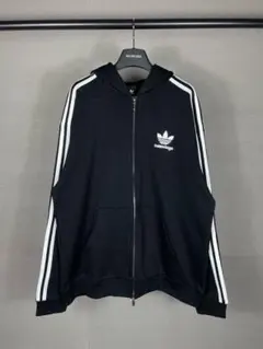 Balenciaga x Adidas パーカー ブラック L