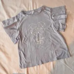 グリーンレーベルリラクシング フレンチスリーブカットソー　135㎝