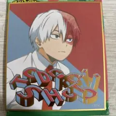 僕のヒーローアカデミア　ビジュアル色紙コレクション　轟焦凍