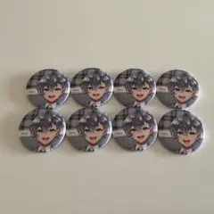 8個セット カラフルピーチ からぴち 缶バッジ ヒロ からぴちパラダイス