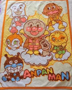 アンパンマン 掛け布団(綿100%) 85cm x 115cmサイズ