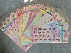 【18枚】ラブブ　キラキラシール