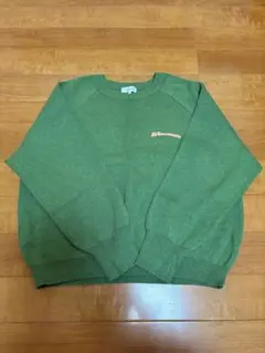 【BACK NUMBER】グリーン ニット Lサイズ