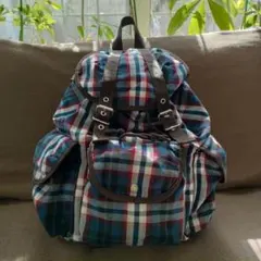 sale! チェック柄リュック・バックパック