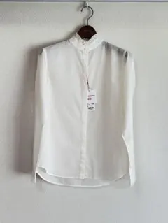 【新品タグ付き】ユニクロ×イネス　コットンフリルシャツ