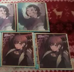 プロセカ ミニ色紙コレクション 第43弾 A 東雲絵名 覚醒前 後 43A