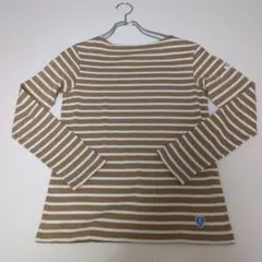 ☆ORCIVAL☆長袖ストライプカットソー ベージュ