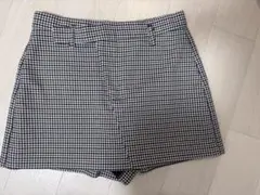 ZARA ギンガムチェック ショートパンツ