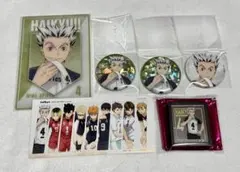 ハイキューベースヤードトーキョークリアカードマグネットミラー缶バッジ木兎光太郎