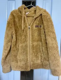 Champion フリースジャケット ベージュ
