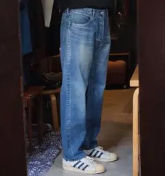 アプレッセWashed Denim Pants E(AP-4004)BLEACHのサムネイル