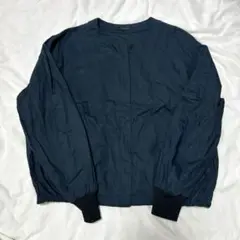 spare by tangs ネイビー ジャンパー