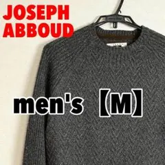 A692【JOSEPH ABBOUD】セーター【M】ラグラン袖のサムネイル