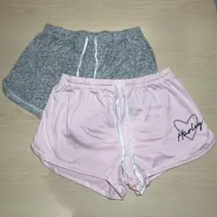 Hurley ハーレー ショートパンツ ルームウェア ピンク グレー