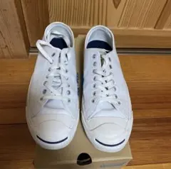 コンバース　ジャックパーセル　レザー ホワイトスニーカー　29.0cm