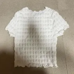 【6点まとめ売り】オフショル フリル袖 Tシャツ 白T ホワイトトップス