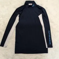 CUTTER&BUCK ネイビー 長袖ハイネック L