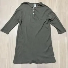 韓国子供服　長袖ワンピース