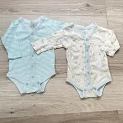 バースデイ ロンパース肌着 60cm 2枚セット まとめ売り