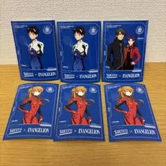 カードダスマスターズ　UCCコーヒー　6枚　初版　まとめ売り 新世紀エヴァンゲリオンカードダス3 PI1～9 初版 9枚セット