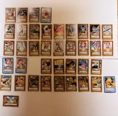 【絶版】ワンピースカードダス　ハイパーバトル　ルフィ海賊団セット　39枚セット