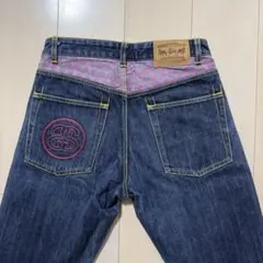 STUSSY ストレートデニム ダークブルー - メルカリ