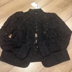 定価15990 ZARA レースジャケット ブラック