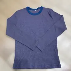 長袖チェック柄Tシャツ Lサイズ