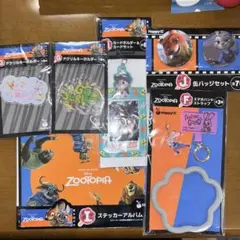 ハッピーくじ　ズートピア　F賞、J賞、G賞、H賞、I賞　セット　ジュディ　ニック