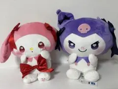 ゆるかわ サンリオキャラクターズ Lぬいぐるみ マイメロ&クロミ