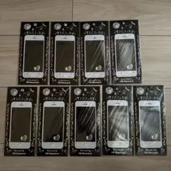 【新品未使用】iphone 5/5s/5c 保護フィルムシート　9点まとめ売り