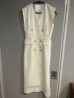 Lilybrown ベルトつきstitchワンピース