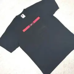 美品 90s NIKE ナイキ 半袖プリントTシャツ 墨黒 XL