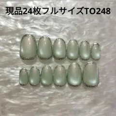 【現品】24枚全サイズオーロラマグネット×ラメ囲い込みTO248