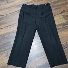 メンズ黒 スラックス 大きいサイズ