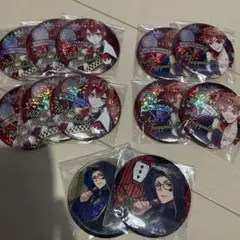 ツイステッドワンダーランド ハーツラビュル寮 式典服 寮服 缶バッジ