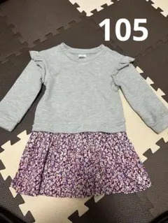 baby GAP 4歳 花柄チュニック　105cm