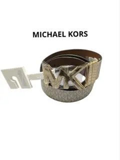 MICHAEL KORS ベルト モノグラム柄　リバーシブル　男女